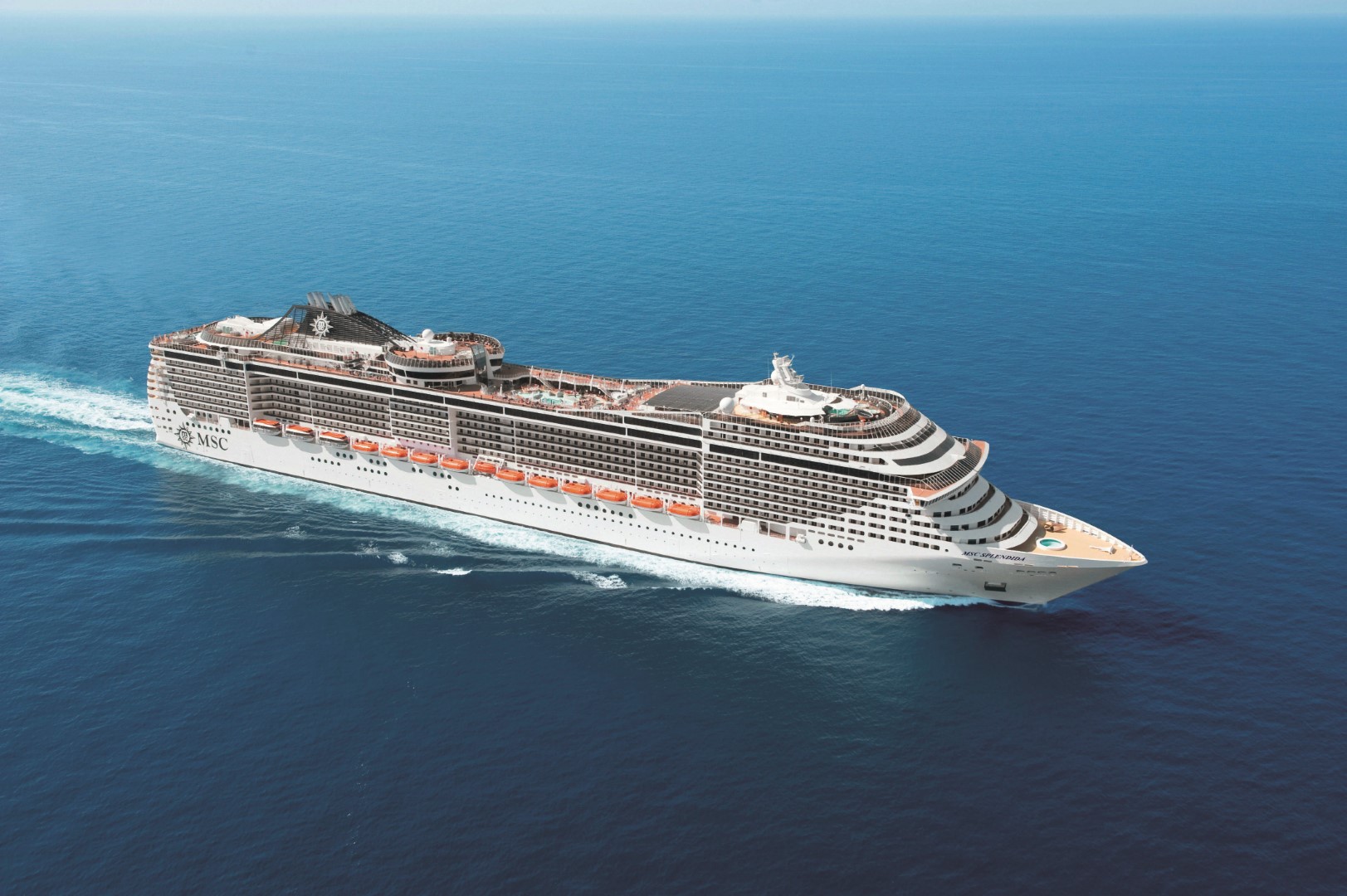 MSC Splendida Hajóút